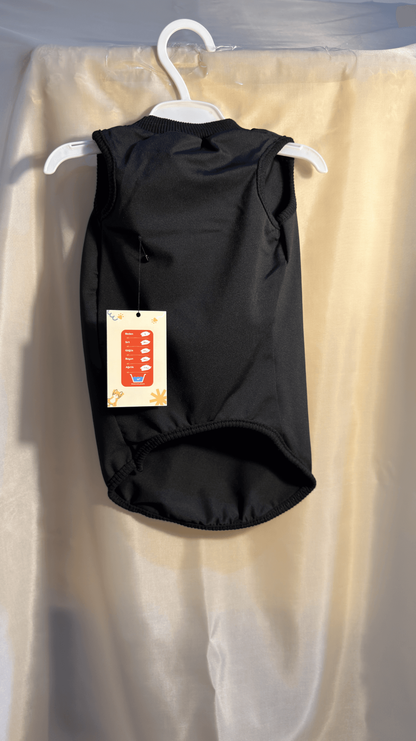 Siyah Damatlık Evcil Hayvan Kıyafeti - Görsel 2