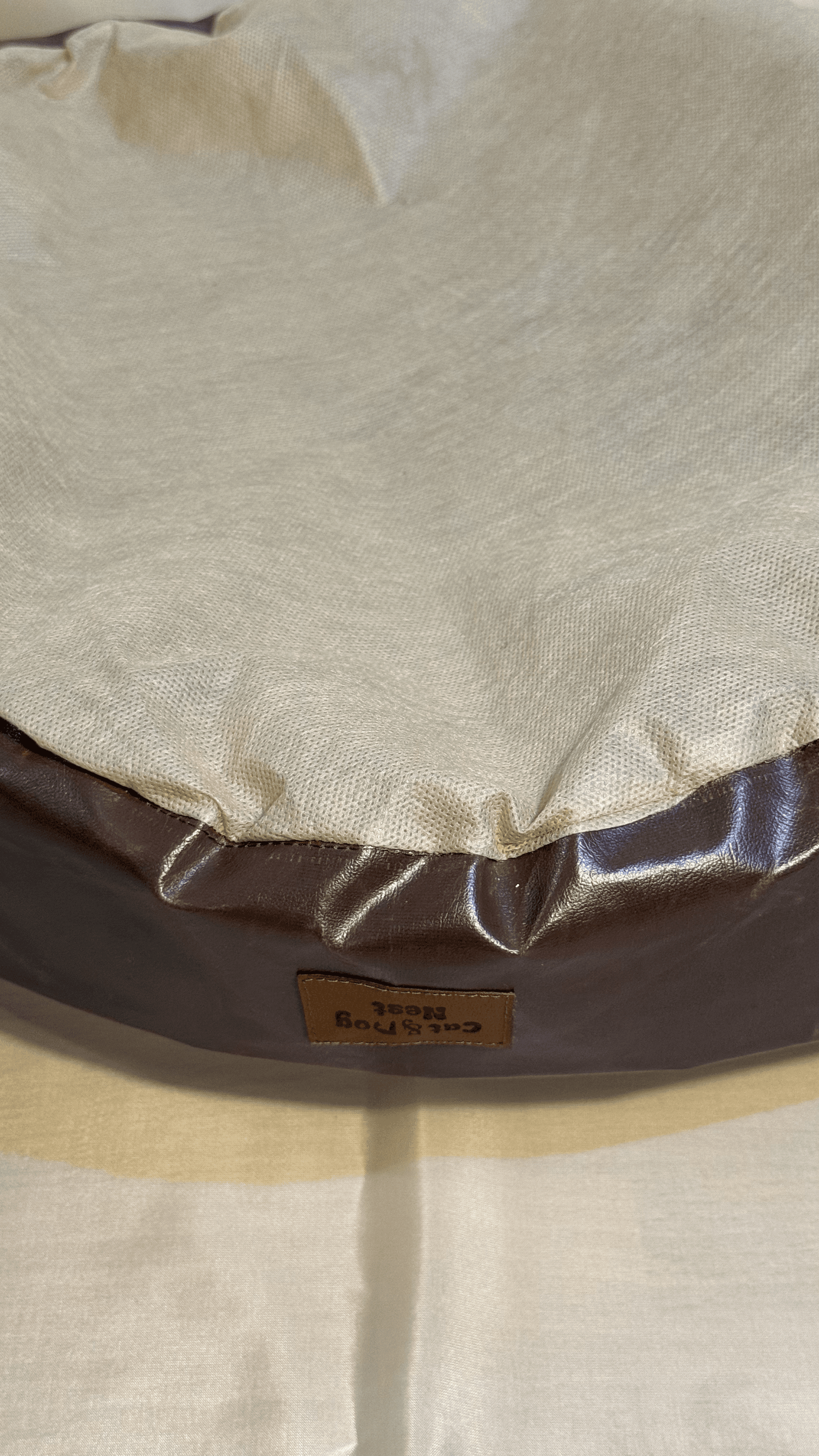 Kahverengi Deri Yatak - Görsel 3