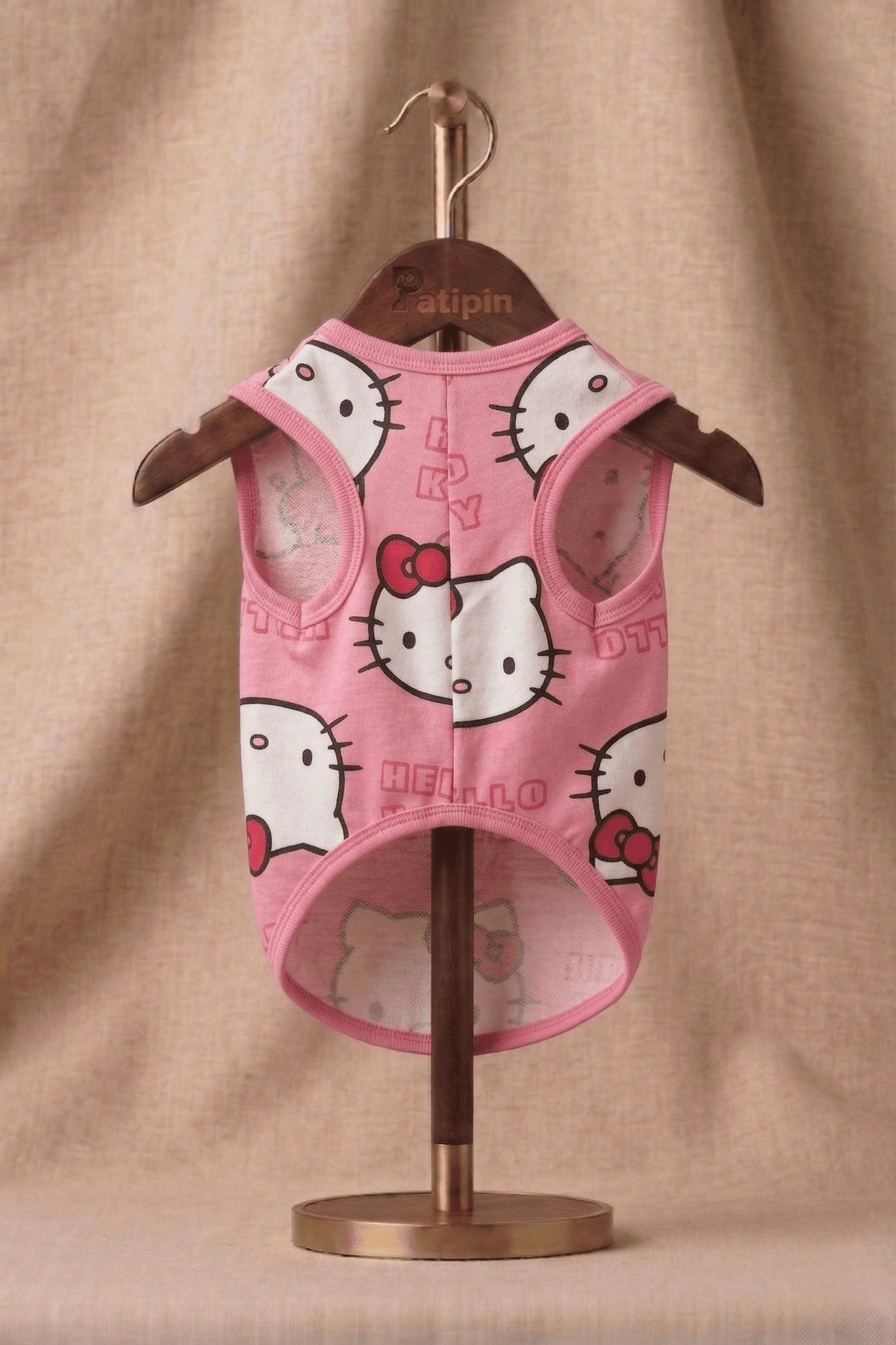 Pembe Hello Kitty Temalı Evcil Hayvan Atleti - Görsel 2