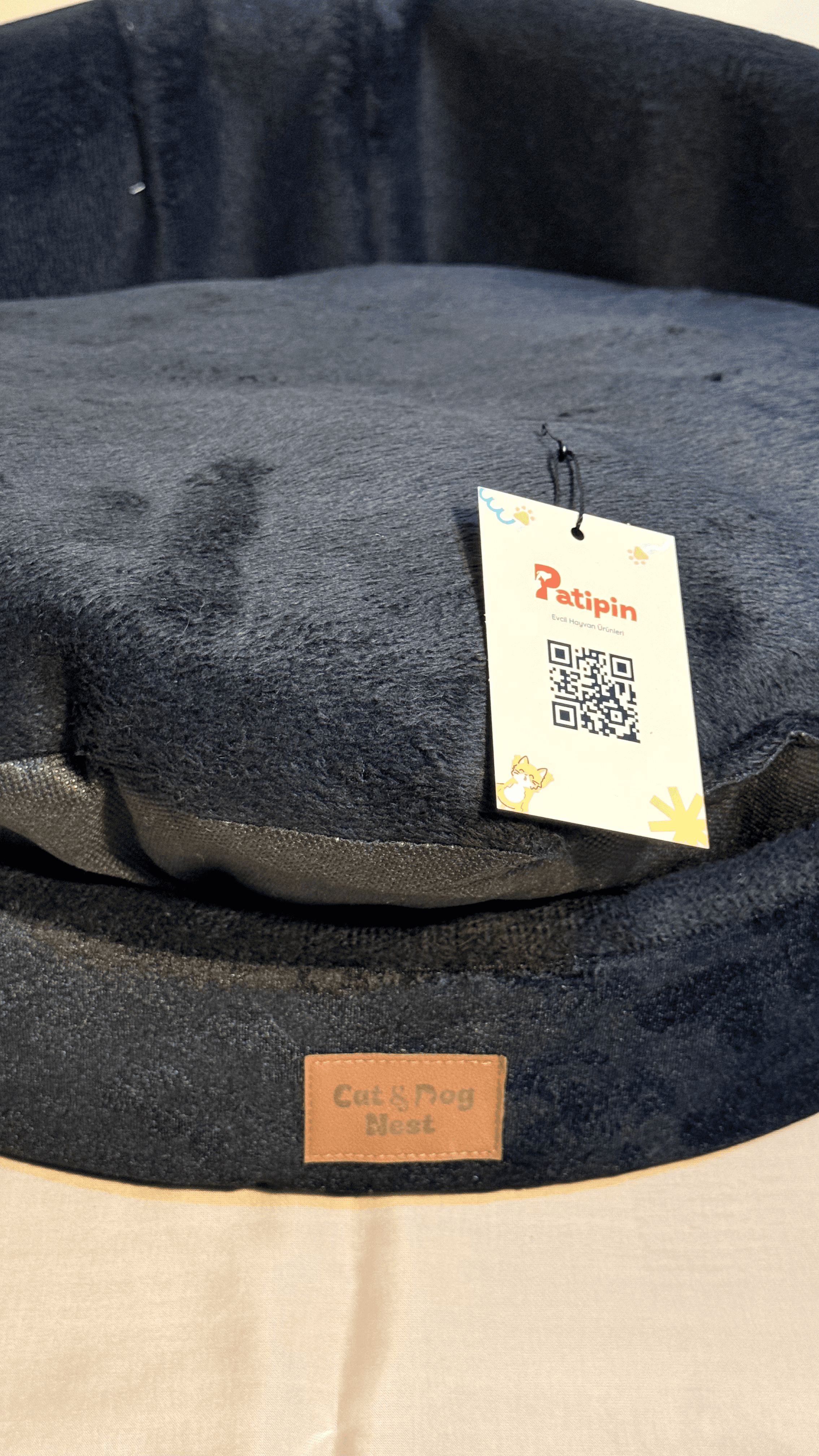 Siyah Kumaş Yatak - Görsel 2